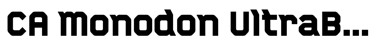 CA Monodon UltraBold